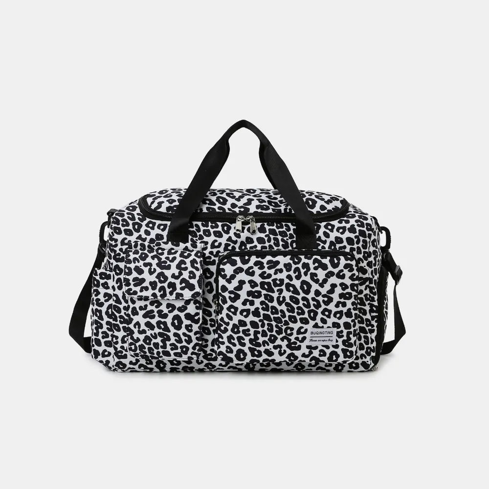 Fashorio Bags Oxford Cloth Animal Print Travel Bag