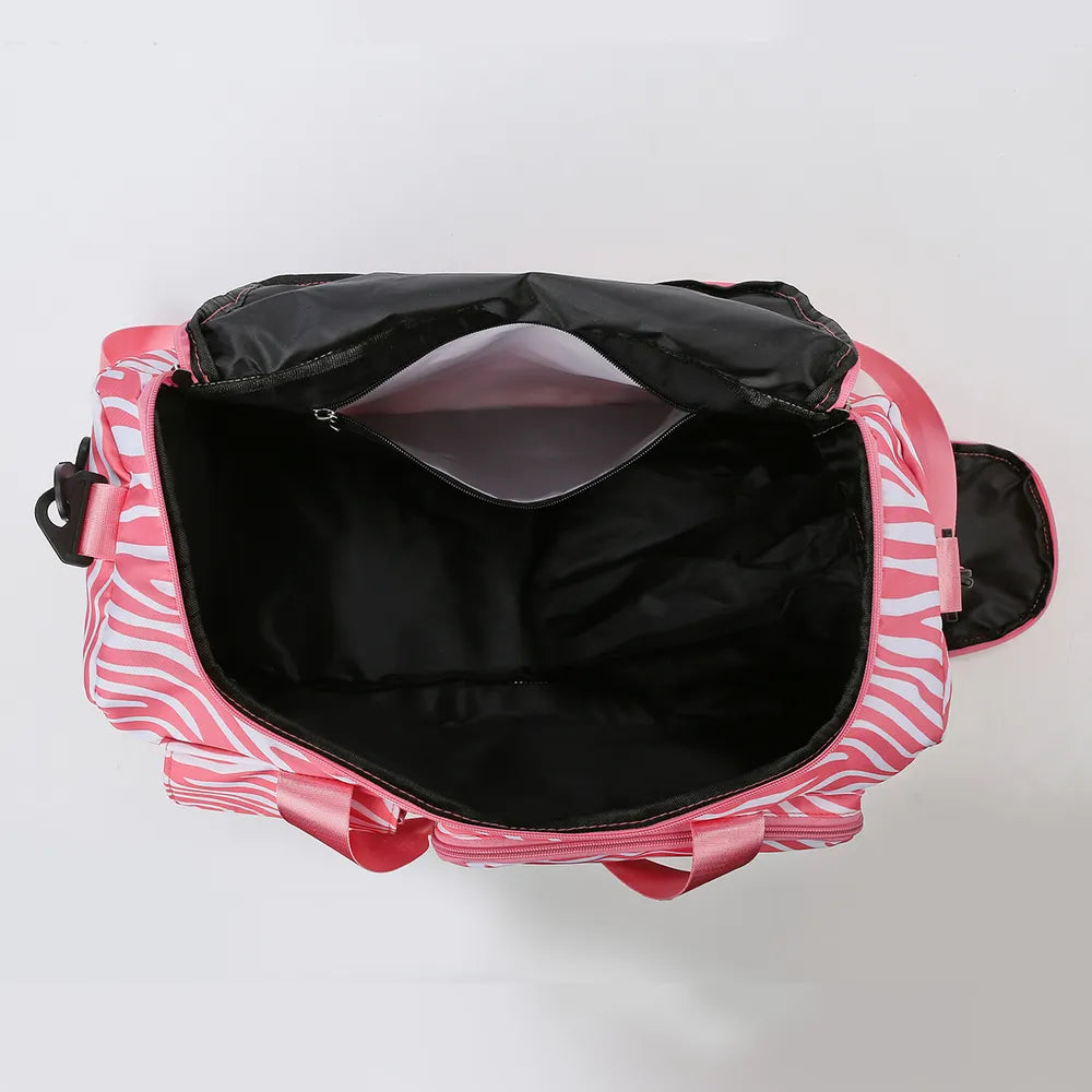 Fashorio Bags Oxford Cloth Animal Print Travel Bag