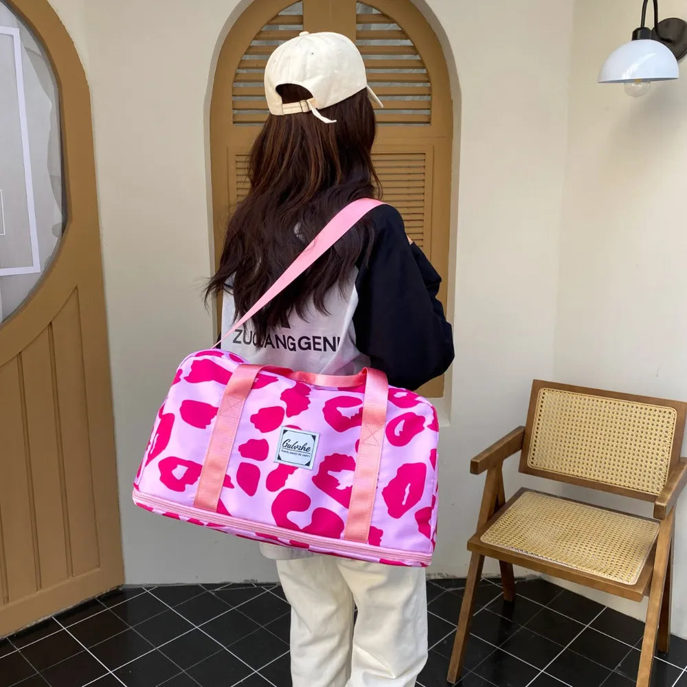 Fashorio Bags Oxford Cloth Printed Travel Bag