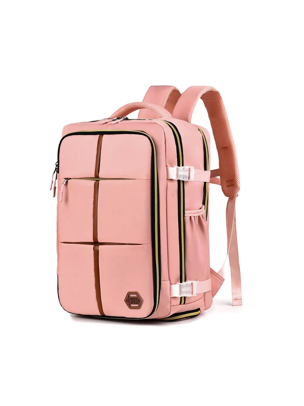 Fashorio Bags Pale Blush / One Size Oxford Cloth Multifunction Backpack Bag