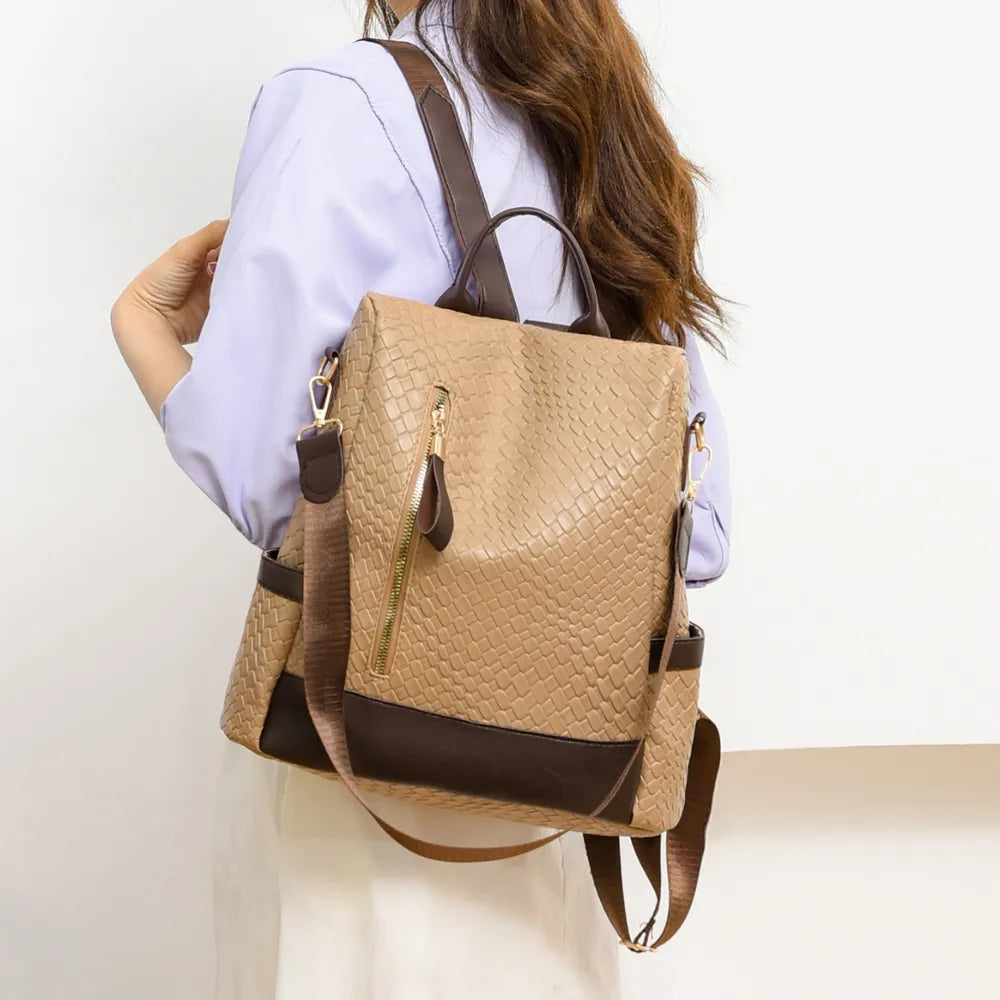 Fashorio Bags PU Leather Backpack Bag