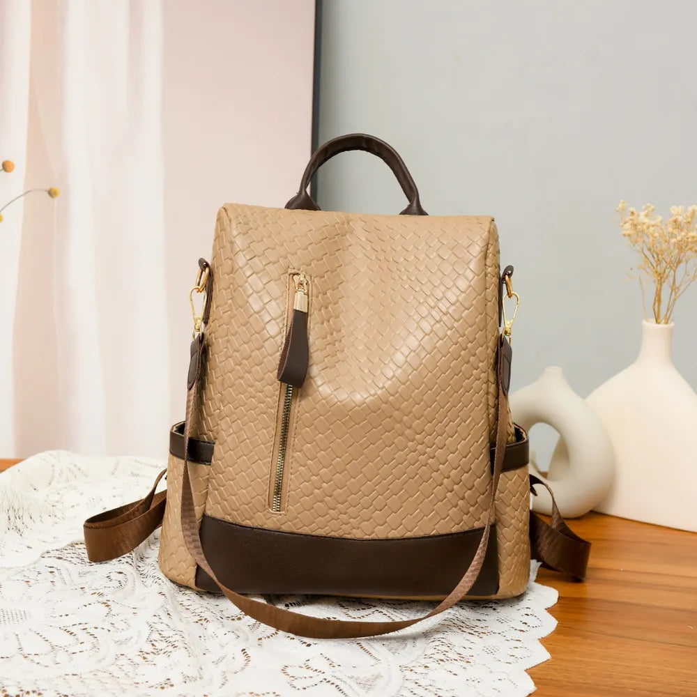 Fashorio Bags PU Leather Backpack Bag