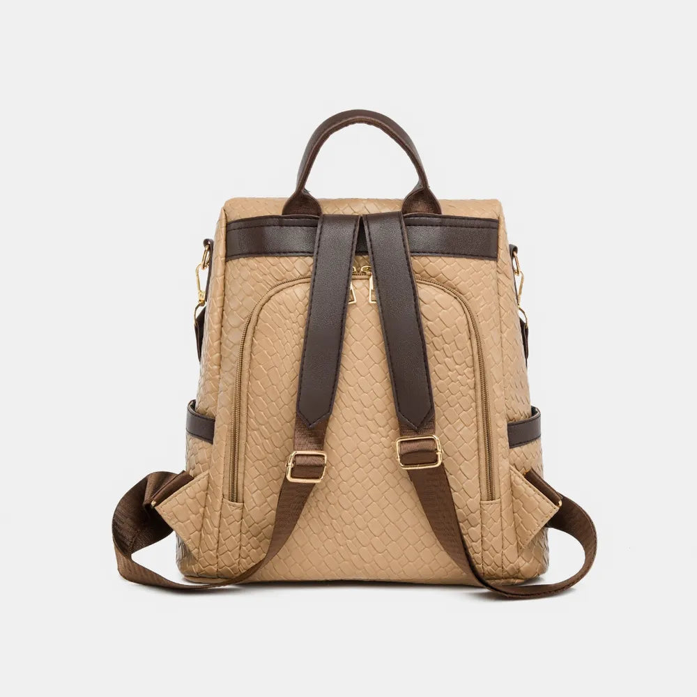 Fashorio Bags PU Leather Backpack Bag