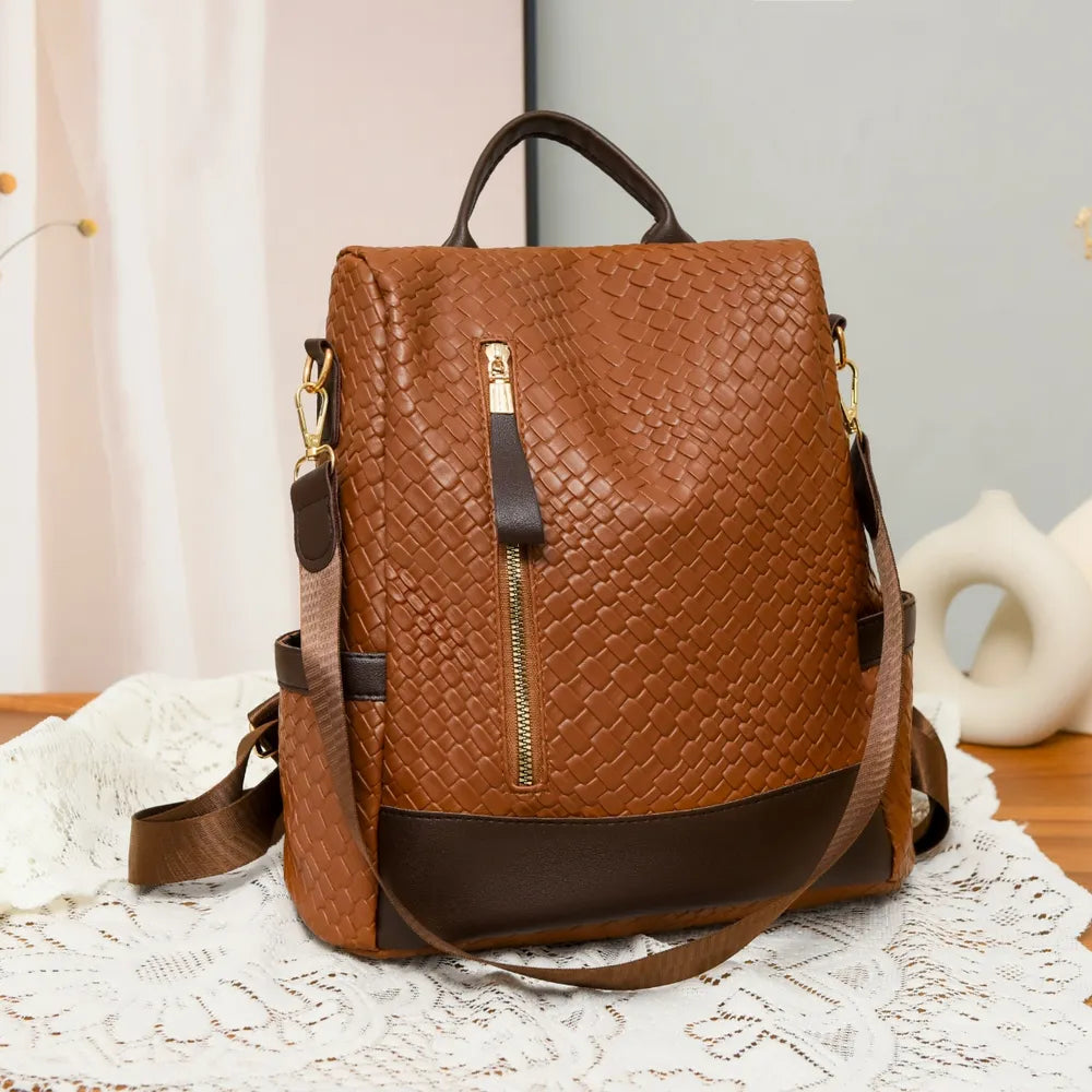 Fashorio Bags PU Leather Backpack Bag