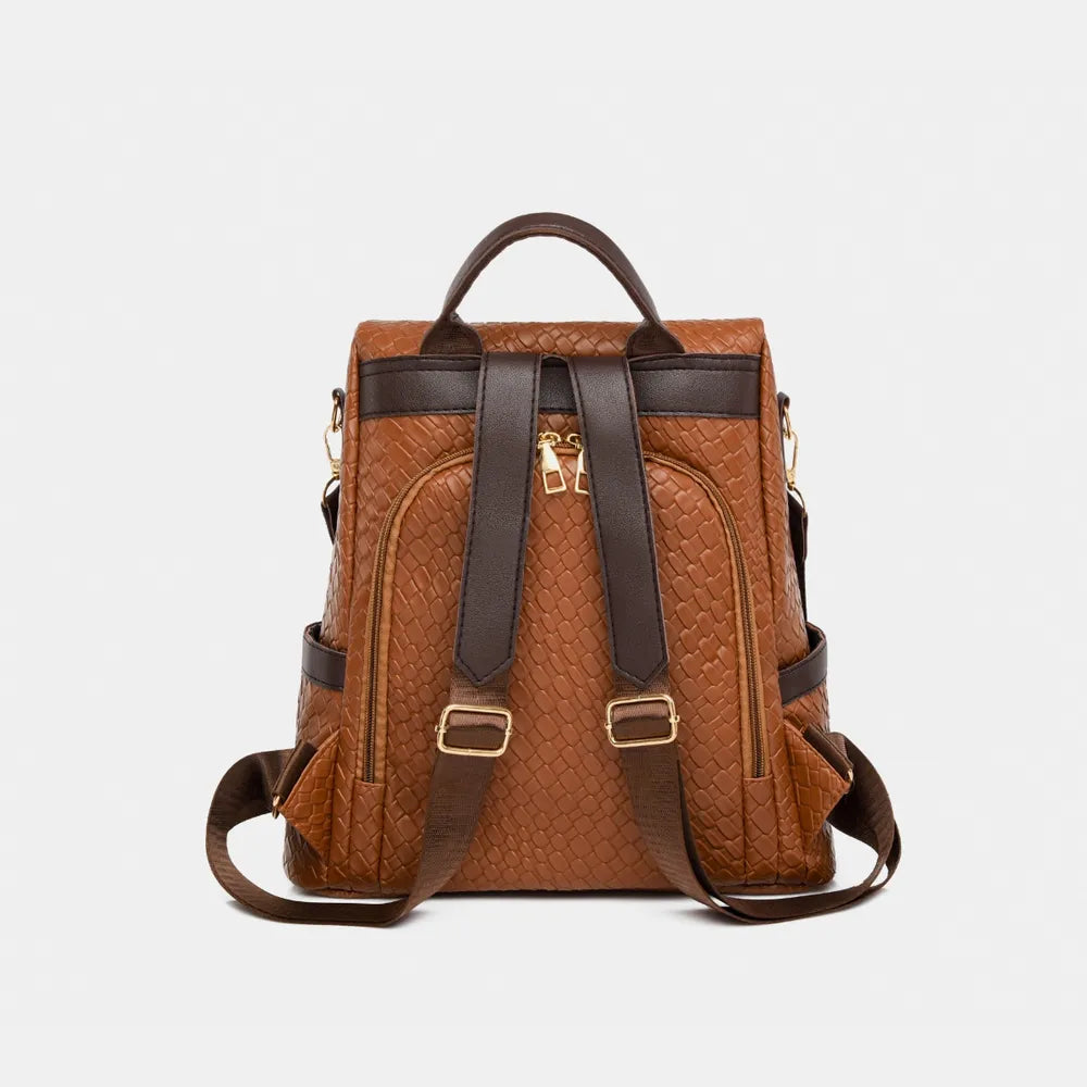 Fashorio Bags PU Leather Backpack Bag