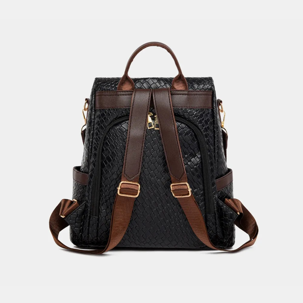 Fashorio Bags PU Leather Backpack Bag