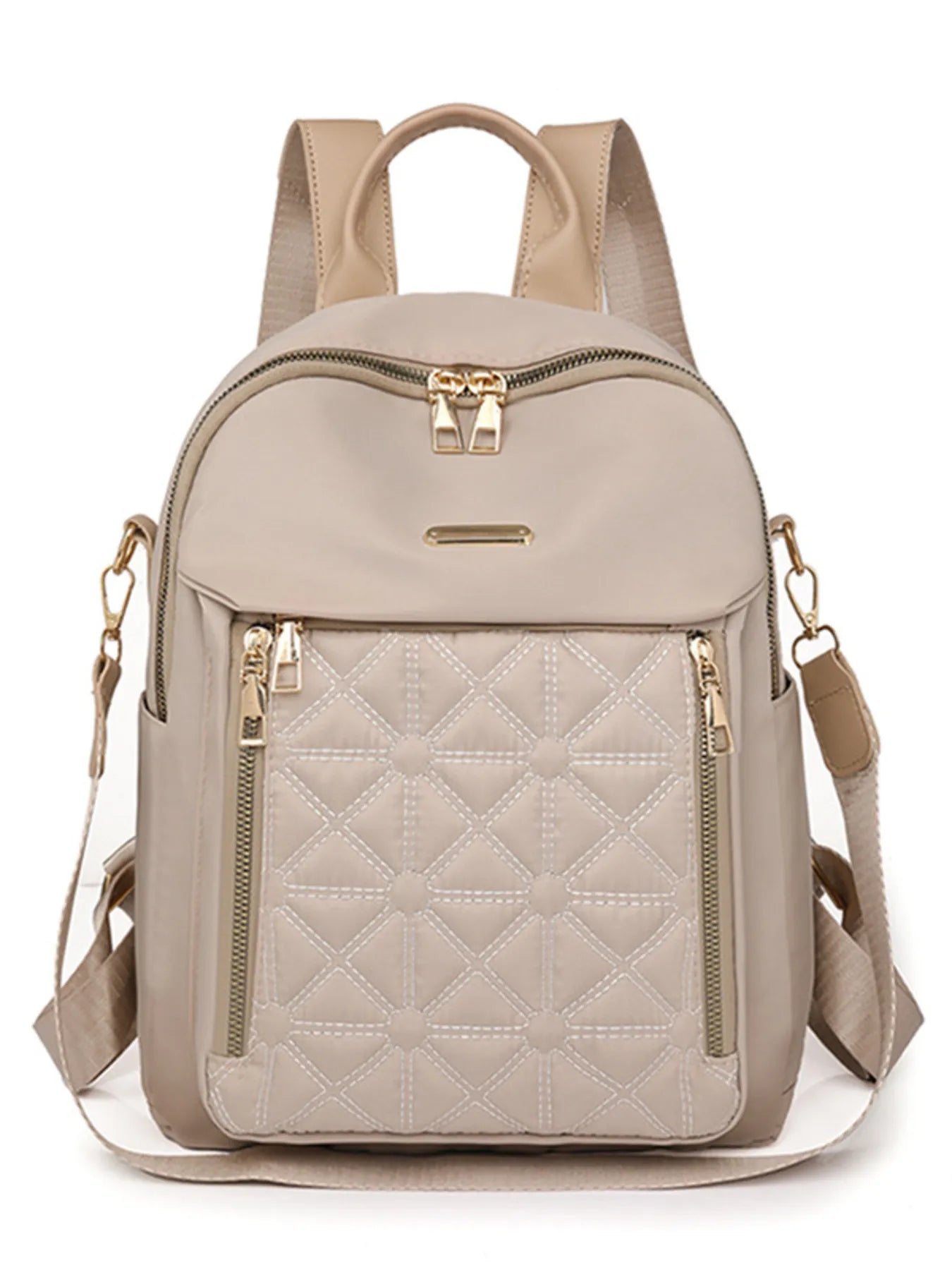 Fashorio Bags Quilted Oxford Cloth Backpack Bag