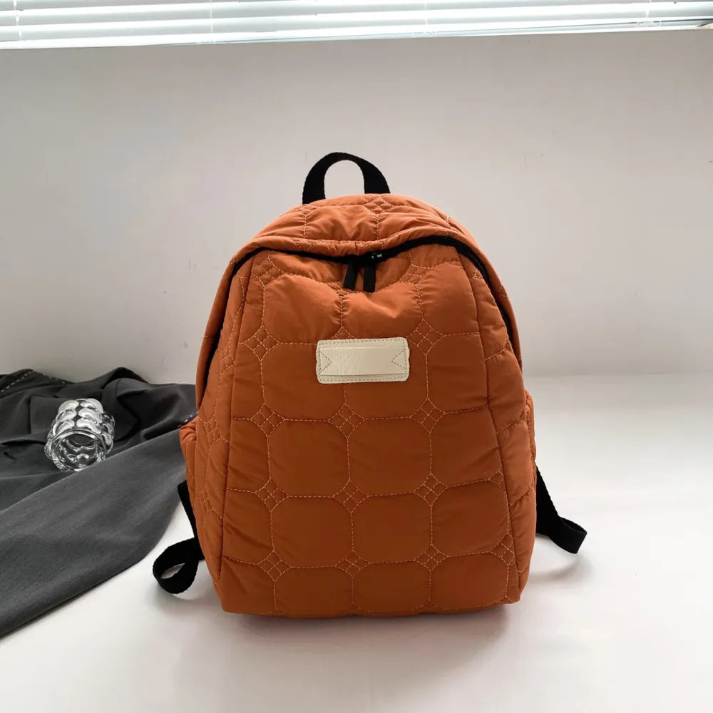 Fashorio Bags Quilted Polyester Backpack Bag