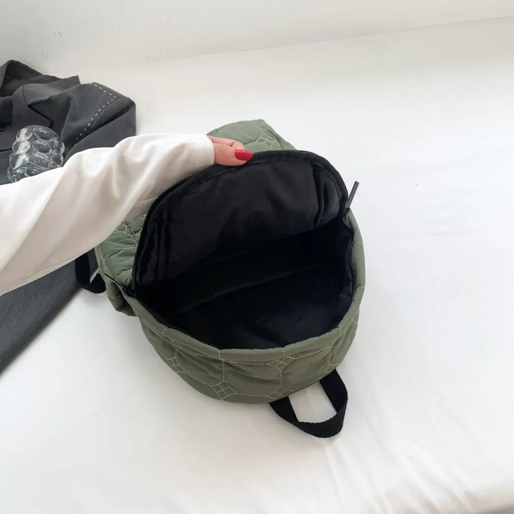 Fashorio Bags Quilted Polyester Backpack Bag