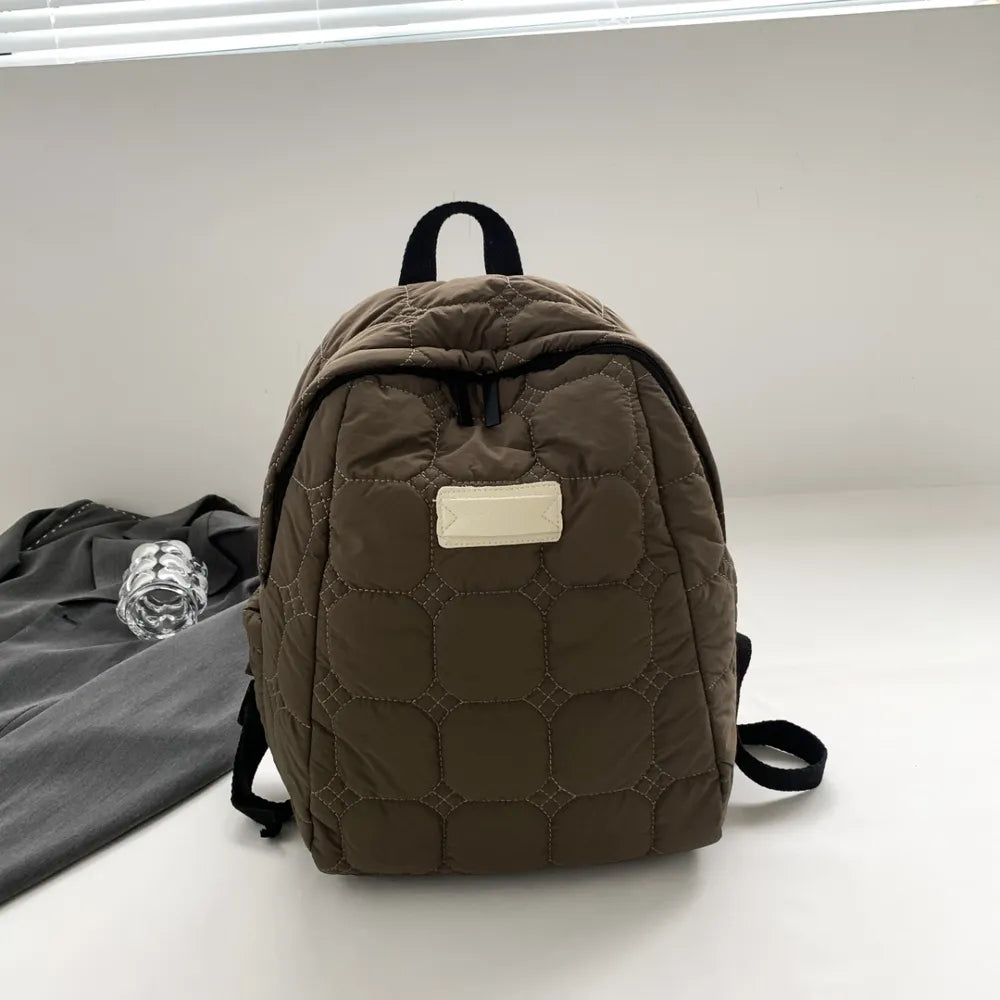 Fashorio Bags Quilted Polyester Backpack Bag