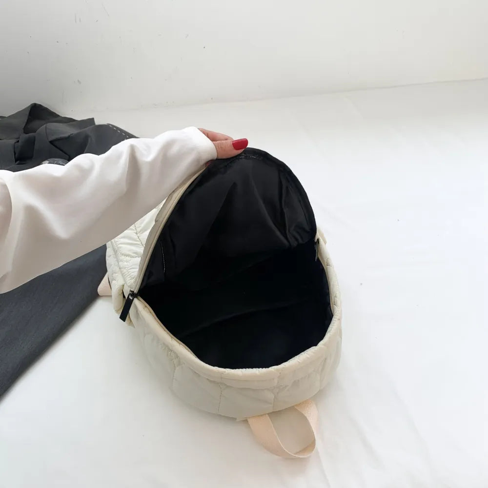 Fashorio Bags Quilted Polyester Backpack Bag