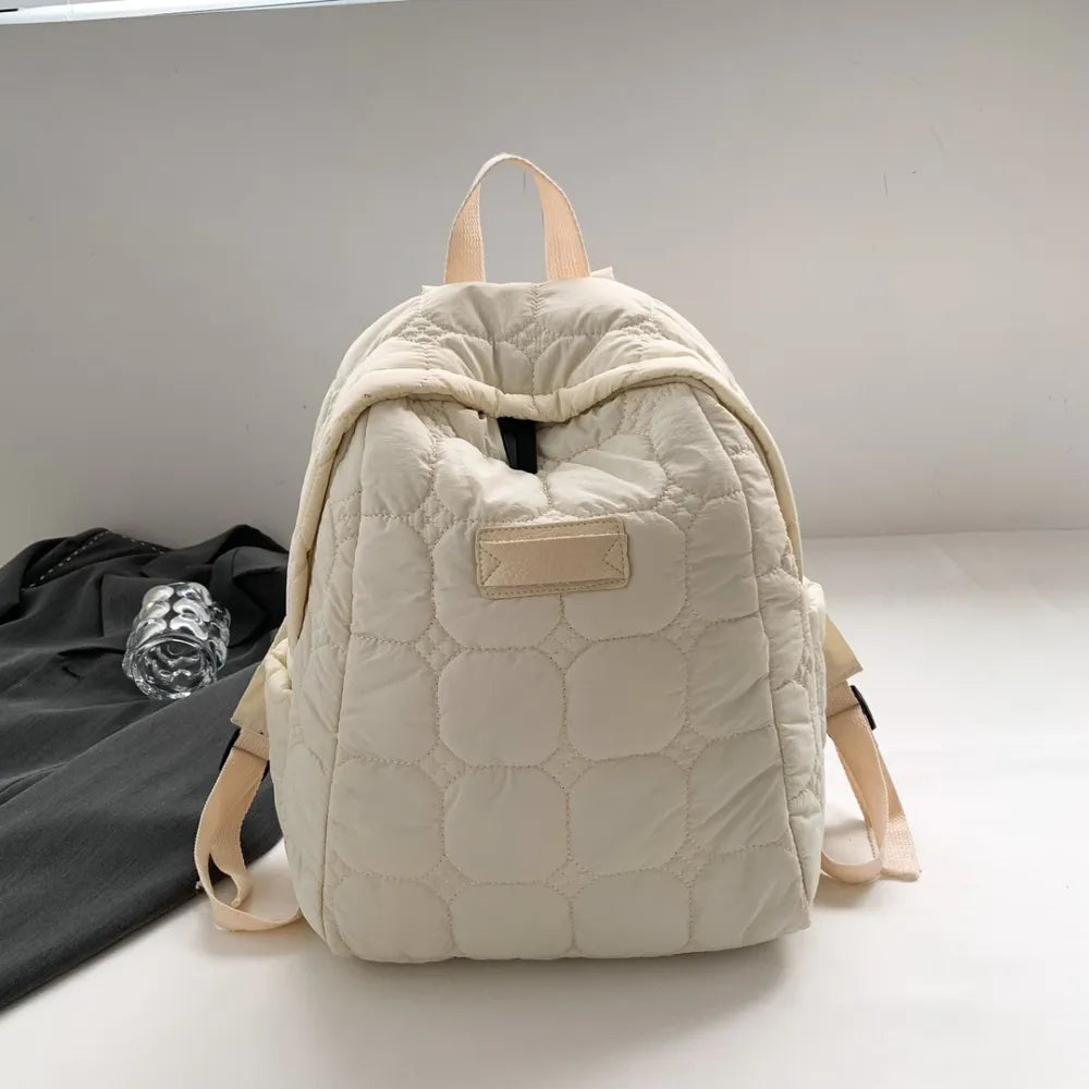 Fashorio Bags Quilted Polyester Backpack Bag