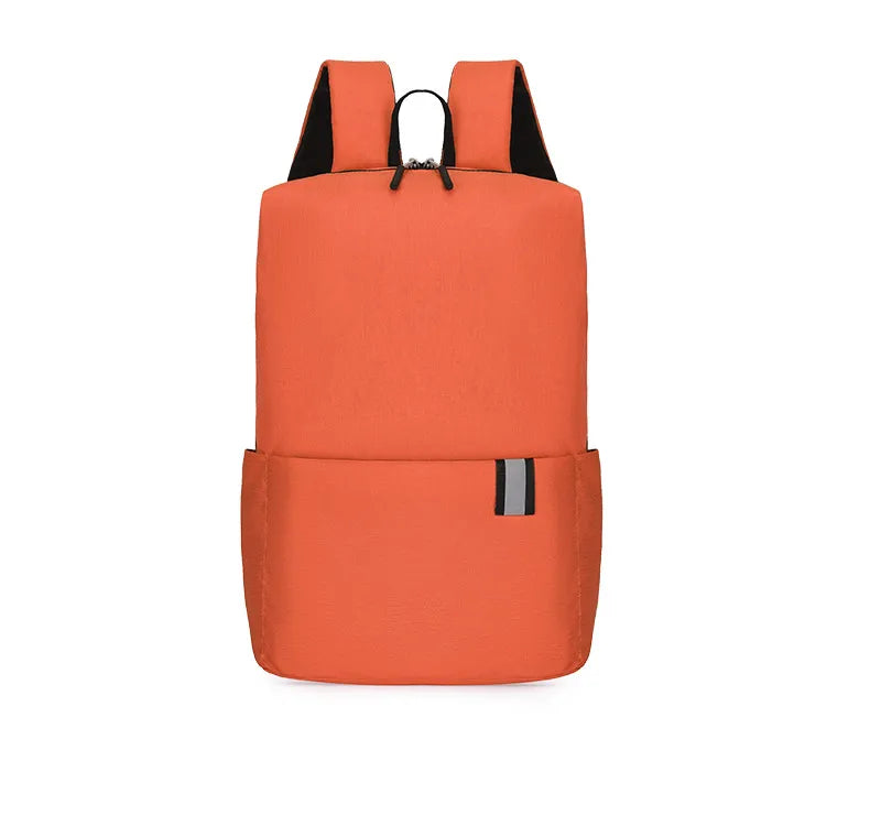 Fashorio Bags Solid Color Nylon Backpack Bag