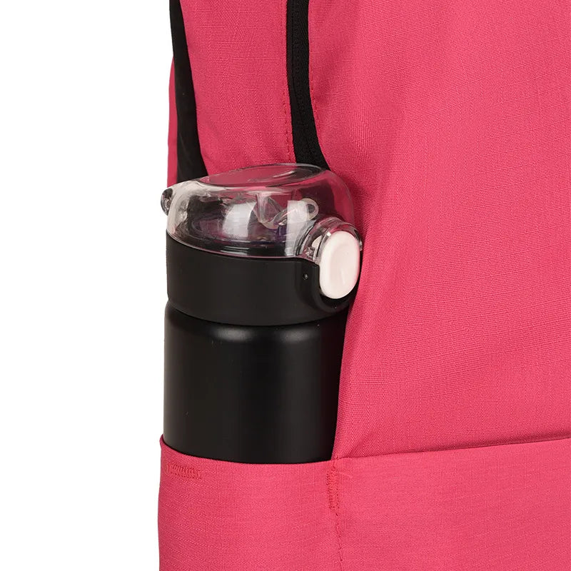 Fashorio Bags Solid Color Nylon Backpack Bag