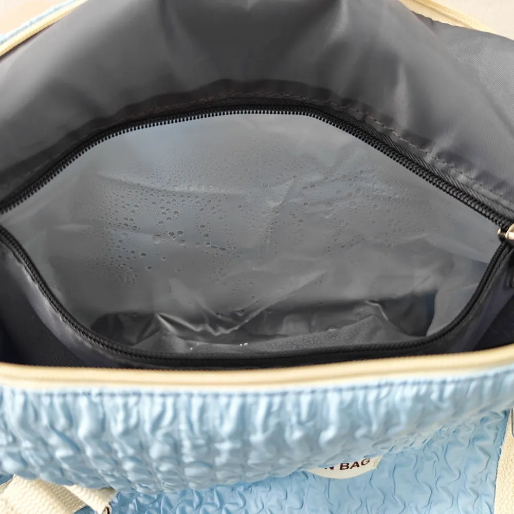 Fashorio Bags Textured Nylon Travel Bag