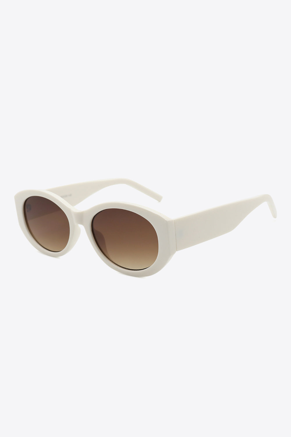 Fashorio Beige / One Size UV400 Polycarbonate Sunglasses