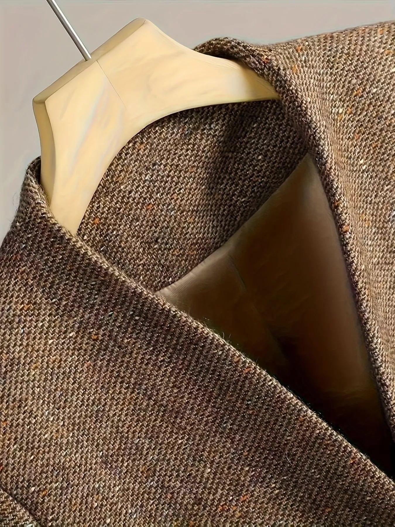 Fashorio Blazers Flower One Button Long Sleeve Blazer