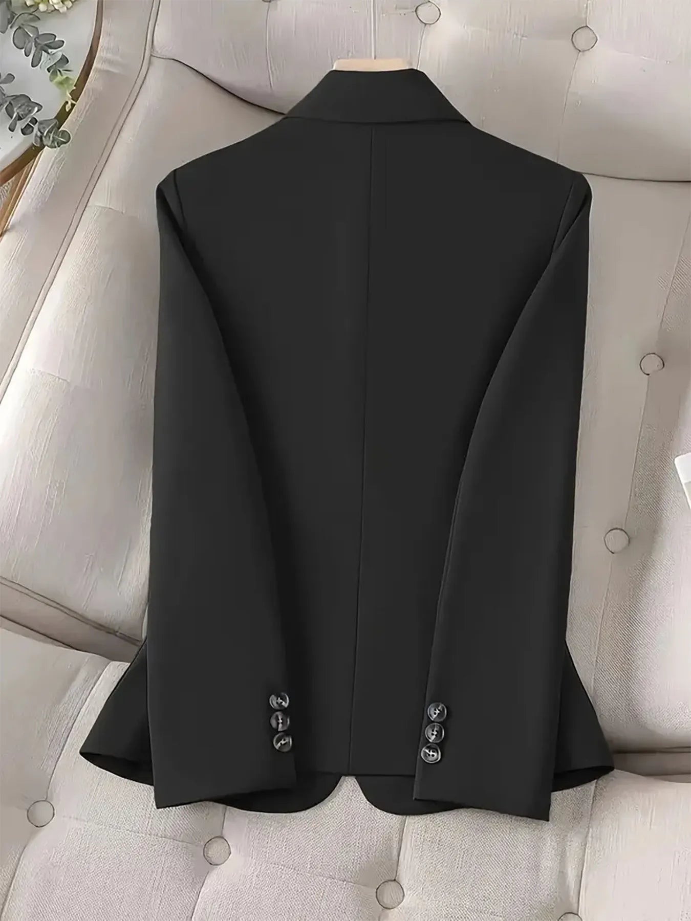 Fashorio Blazers One-Button Blazer with Pockets