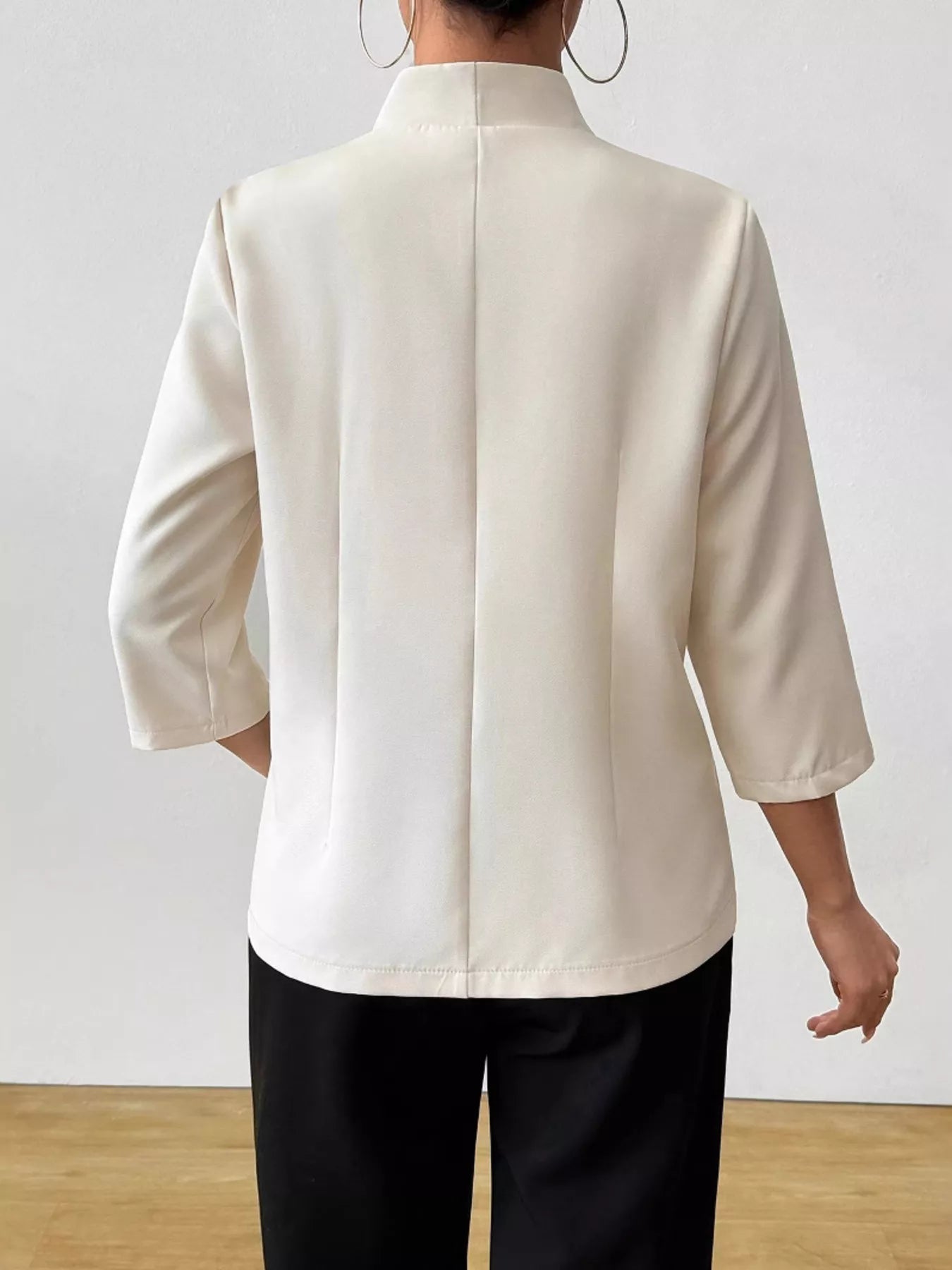 Fashorio Blazers Three-Quarter Sleeves Blazer