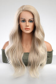 Fashorio Blonde / One Size 13*2" Lace Front Wigs Synthetic Long Wave 25" 150% Density