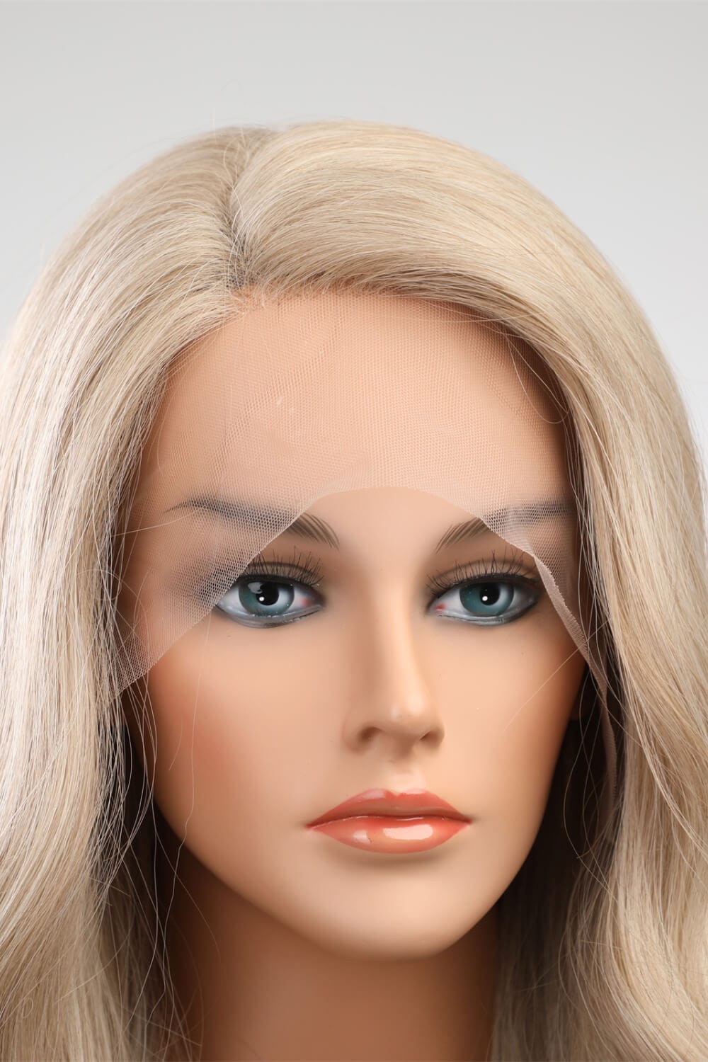 Fashorio Blonde / One Size 13*2" Lace Front Wigs Synthetic Long Wave 25" 150% Density