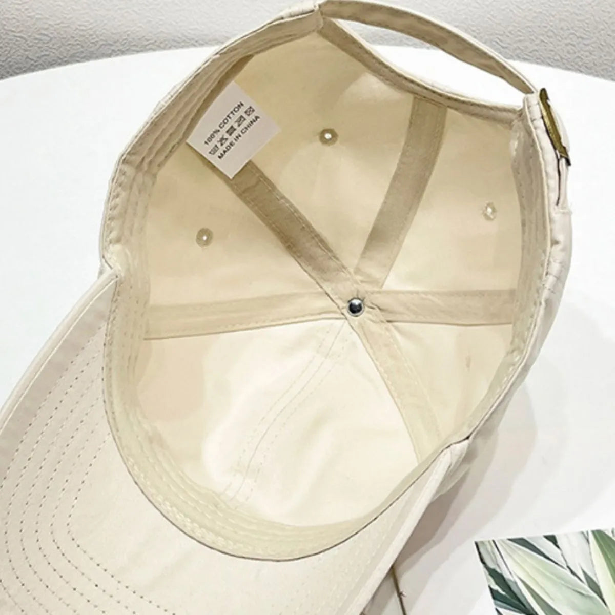 Fashorio Bow Solid Color Baseball Cap