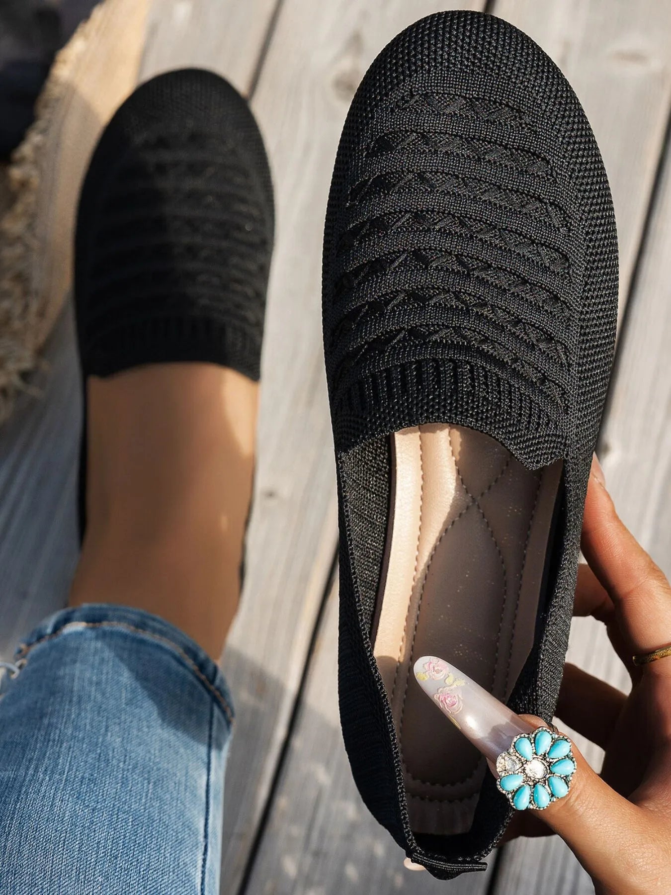 Fashorio Breathable Mesh Slip-Ons