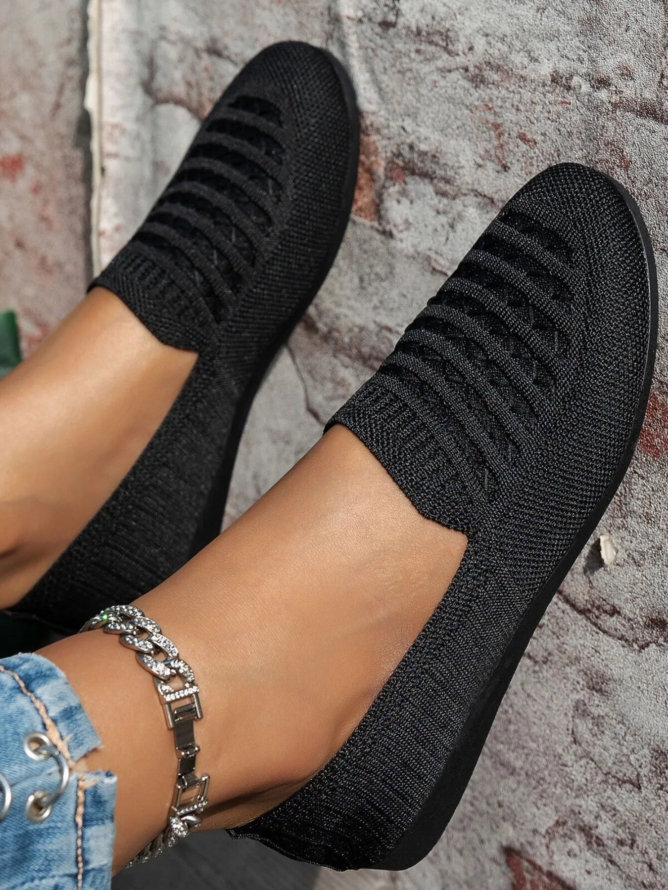 Fashorio Breathable Mesh Slip-Ons