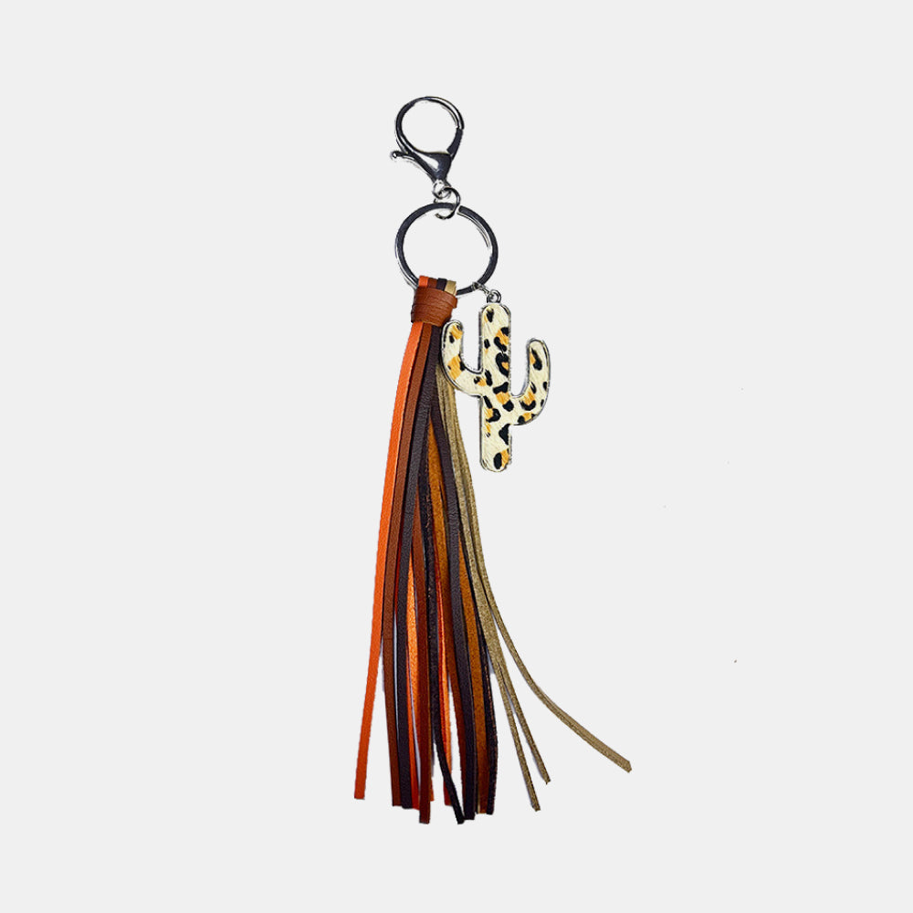 Fashorio Cactus Keychain with Tassel
