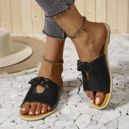 Casual Open Toe Cutout Detail Sandals - Fashorio