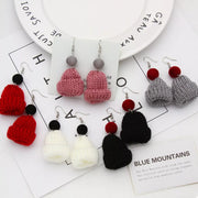 Fashorio Christmas Knitted Beanie Earrings