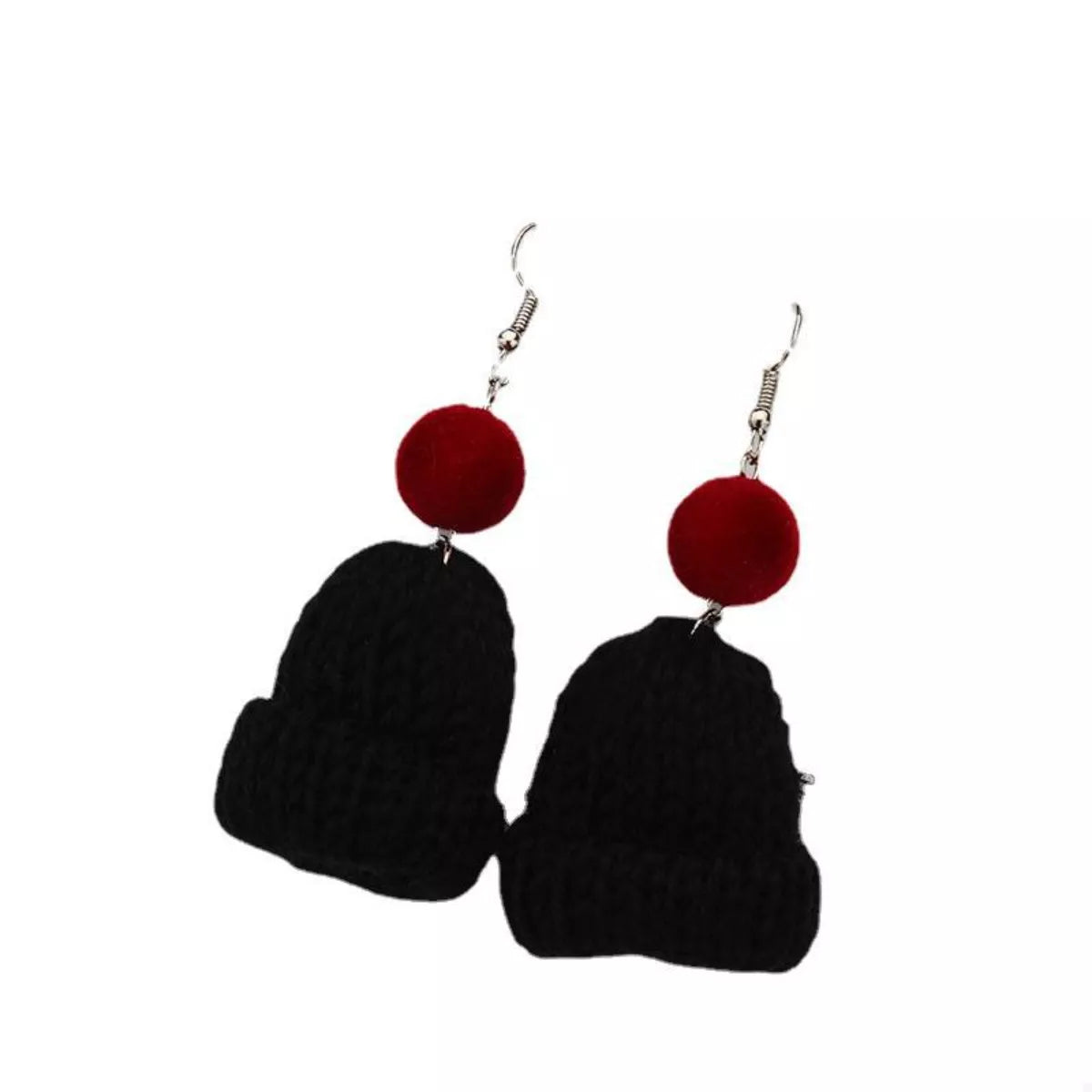 Fashorio Christmas Knitted Beanie Earrings