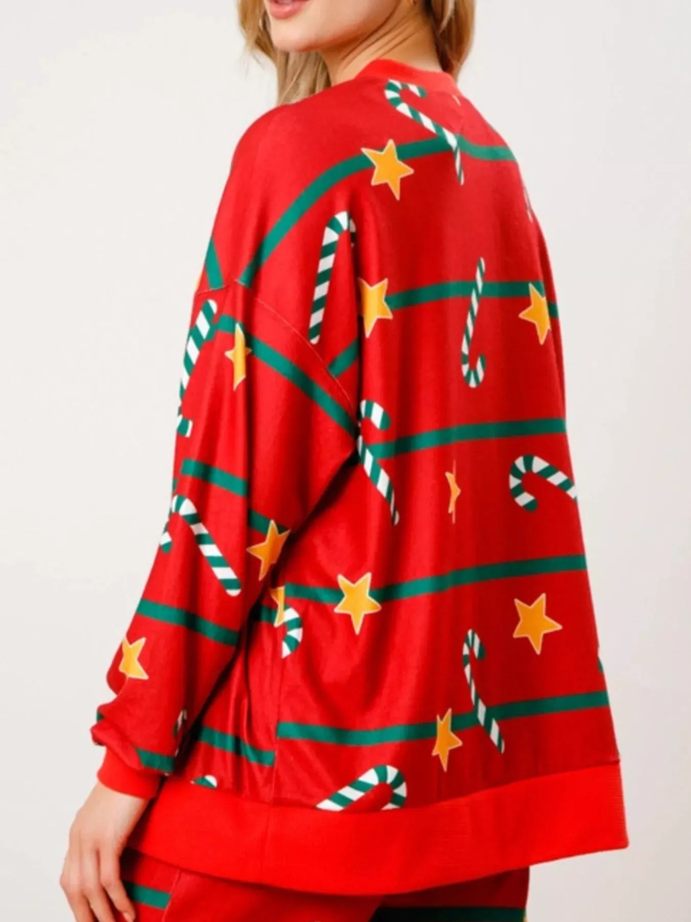 Fashorio Christmas Long Sleeve Top and Pants Lounge Set