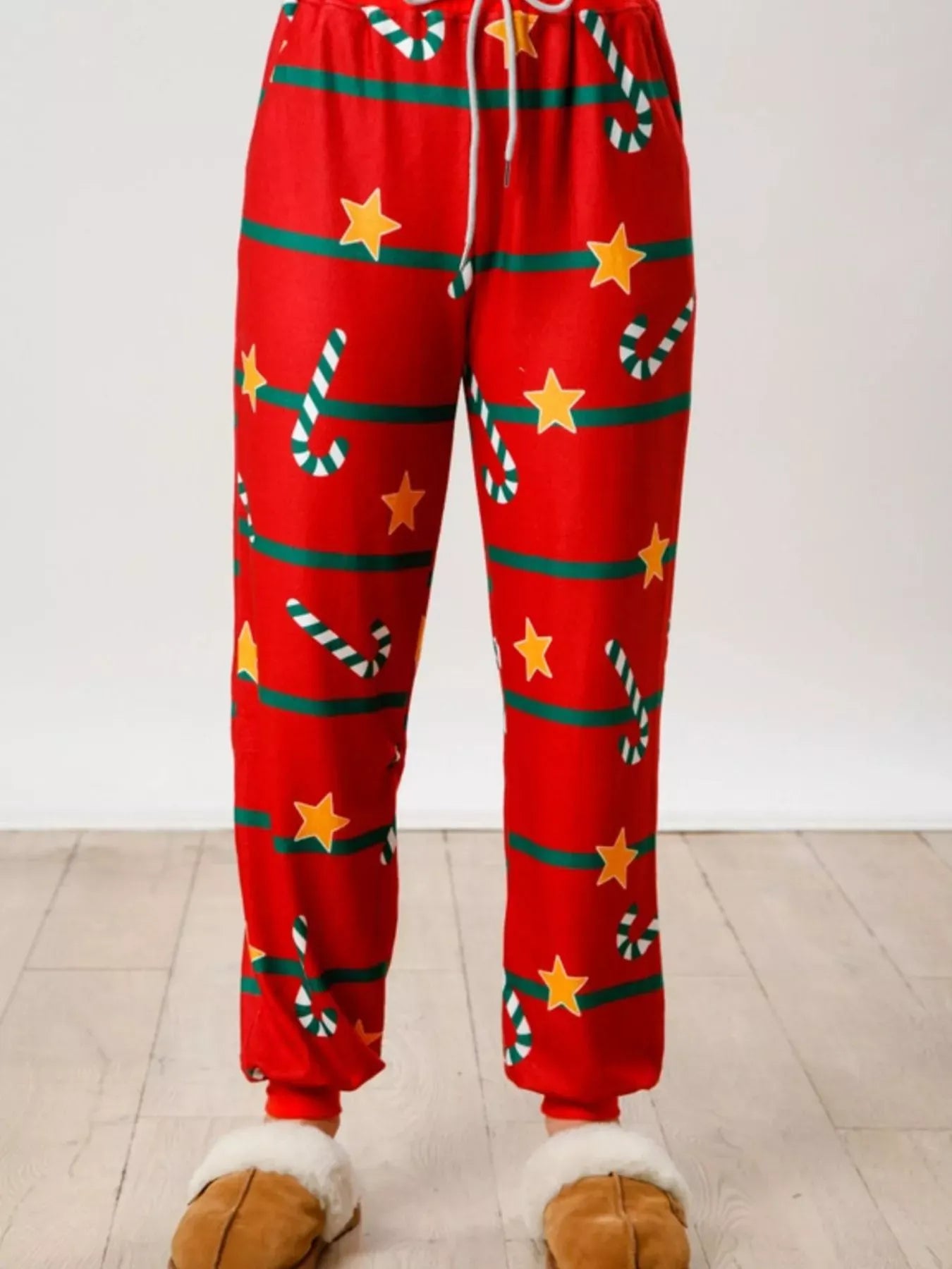 Fashorio Christmas Long Sleeve Top and Pants Lounge Set