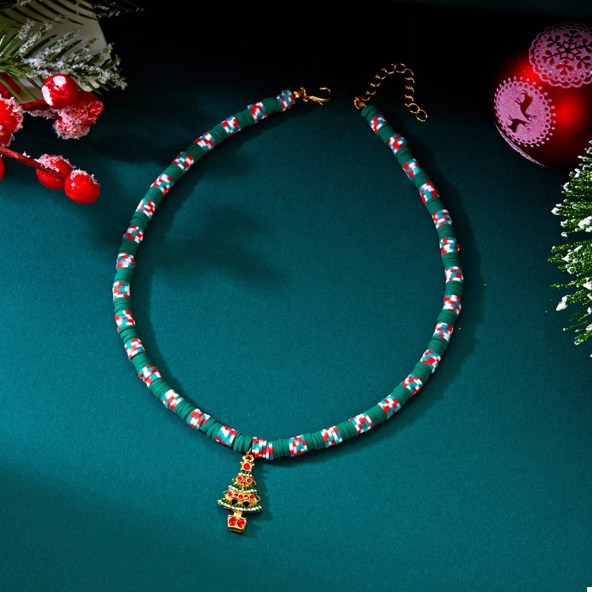 Fashorio Christmas Pendant Necklace