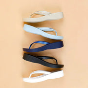 Fashorio Classic Comfort Wedge Slippers