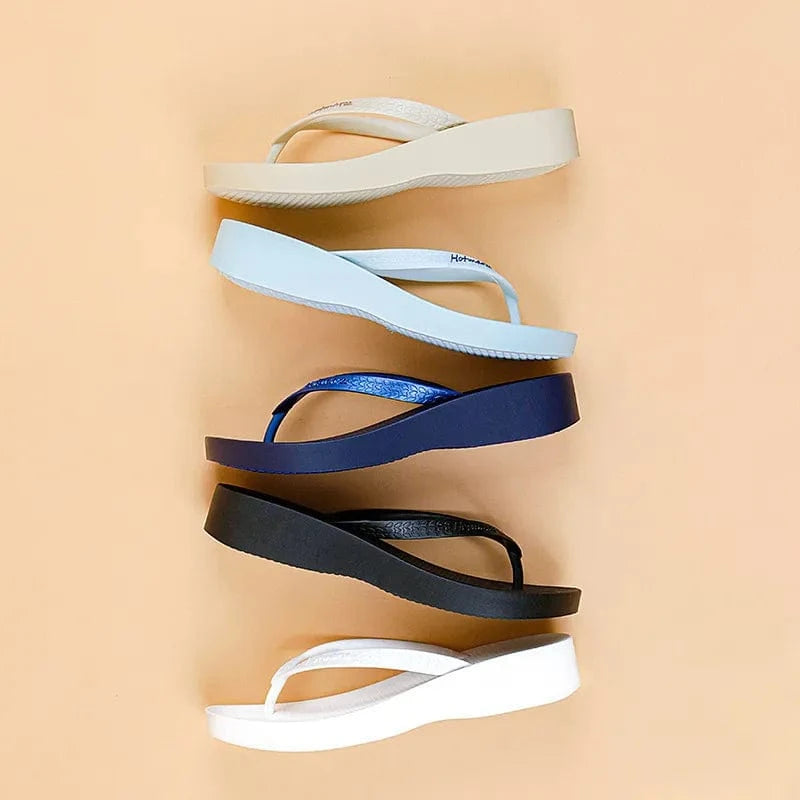 Fashorio Classic Comfort Wedge Slippers