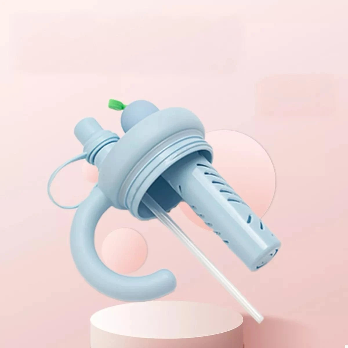 Fashorio Clothing & Accessories Colorful Cartoon Water Bottles with Straw and Handle