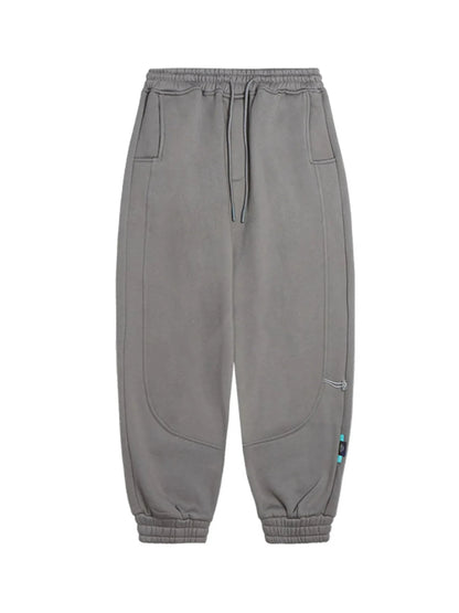 Men's Casual Drawstring Joggers Medium Gray - Fashorio