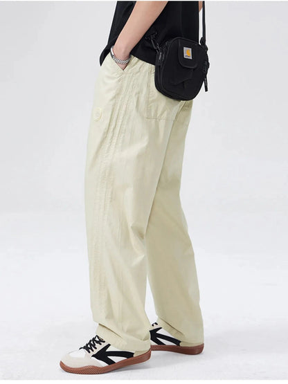 Men's Full Size Wide Leg Casual Pants Plus Size - Fashorio