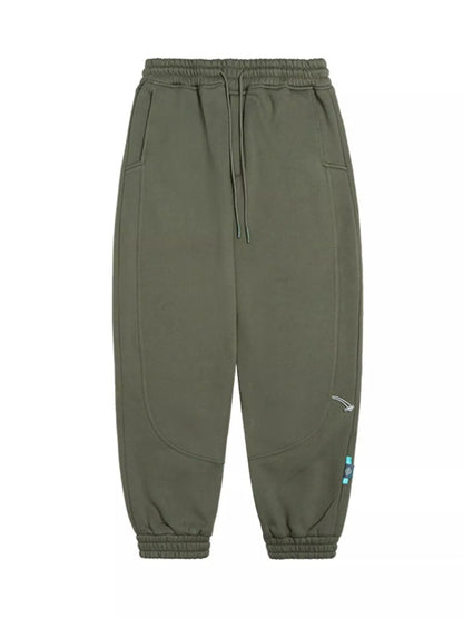 Men's Casual Drawstring Joggers Moss - Fashorio