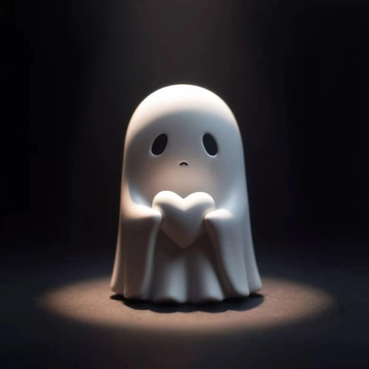 Halloween Ghost Heart Decorative Ornament Style B One Size - Fashorio