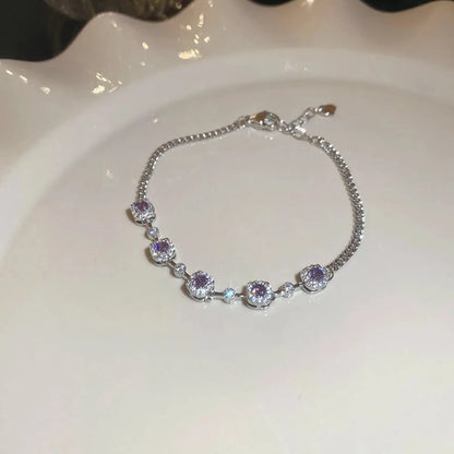 Copper Zircon Bracelet - Fashorio