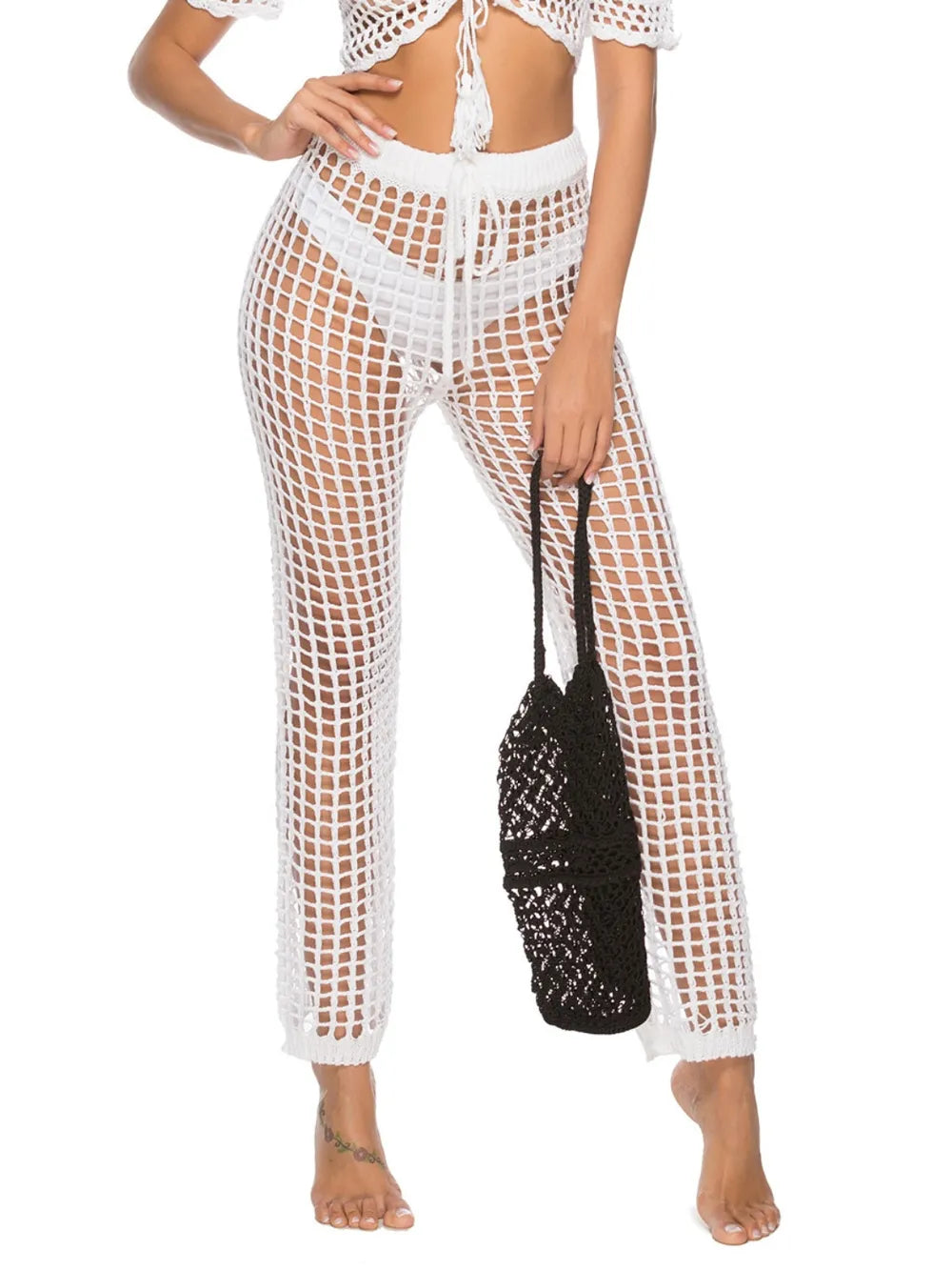 Fashorio Cutout High Waist Swim Pants