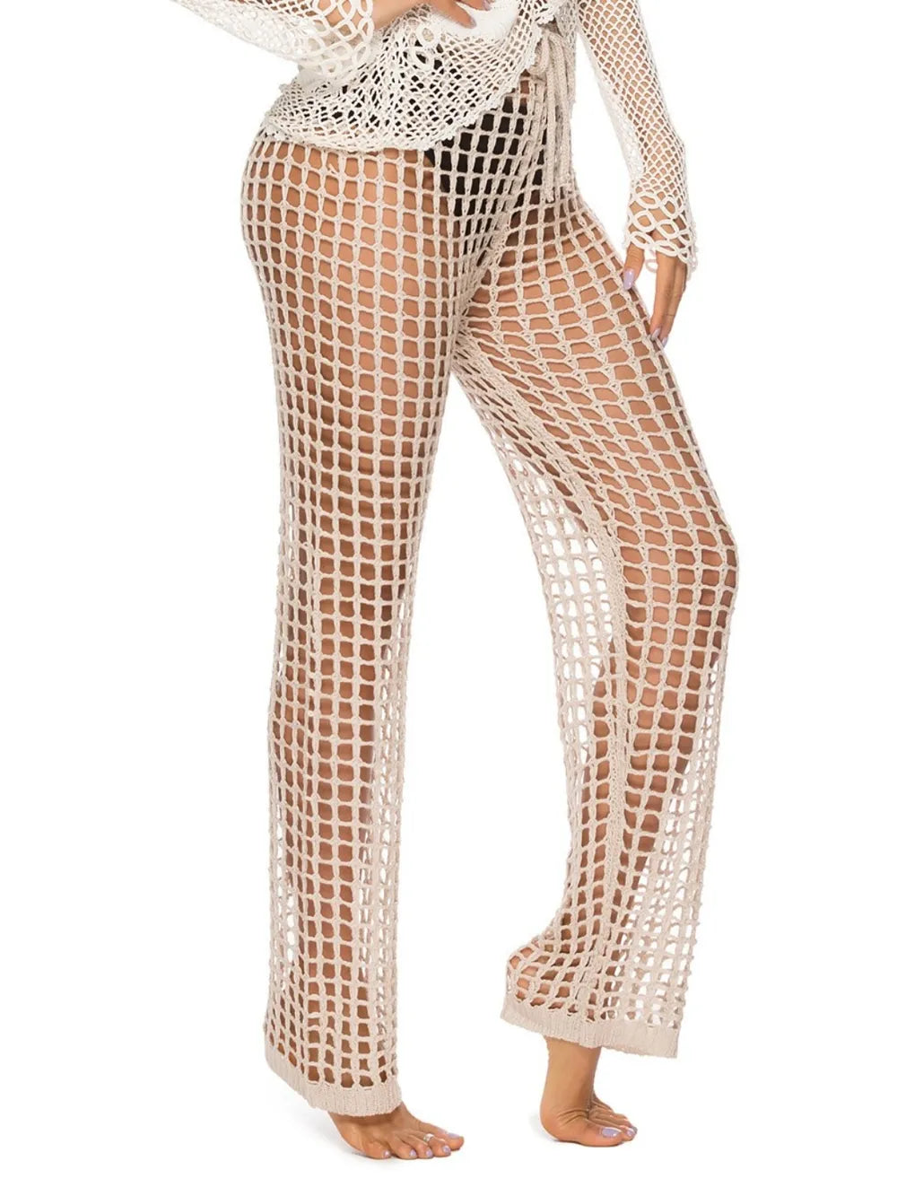Fashorio Cutout High Waist Swim Pants