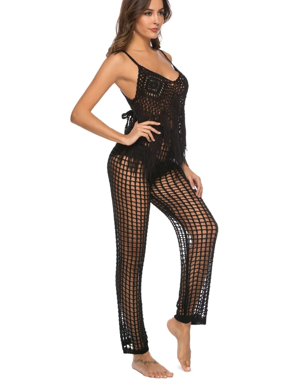 Fashorio Cutout High Waist Swim Pants