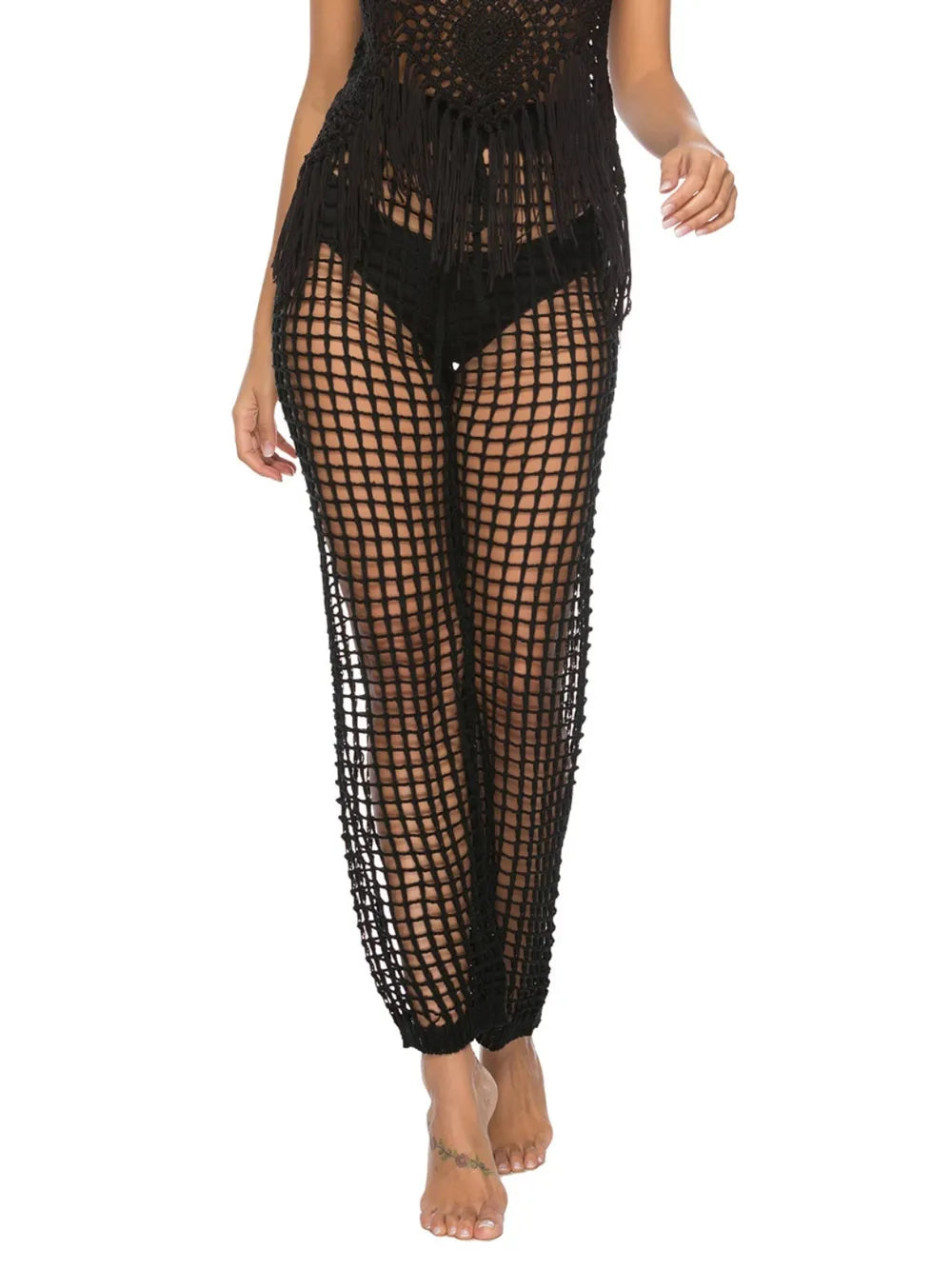 Fashorio Cutout High Waist Swim Pants