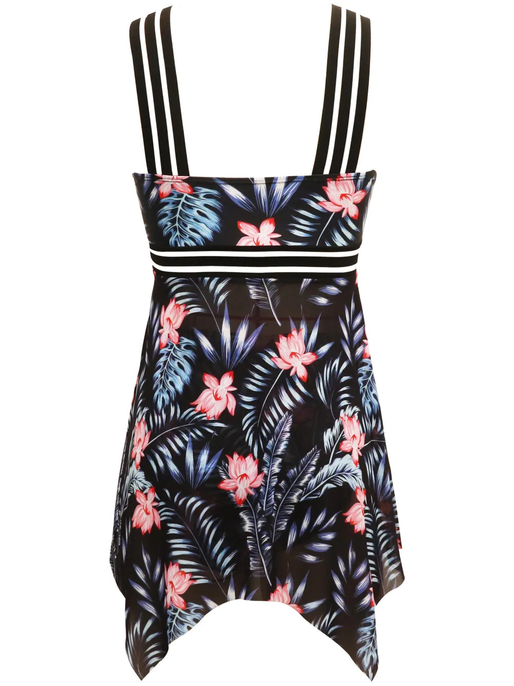 Fashorio Cutout Printed Two-Piece Swim Set