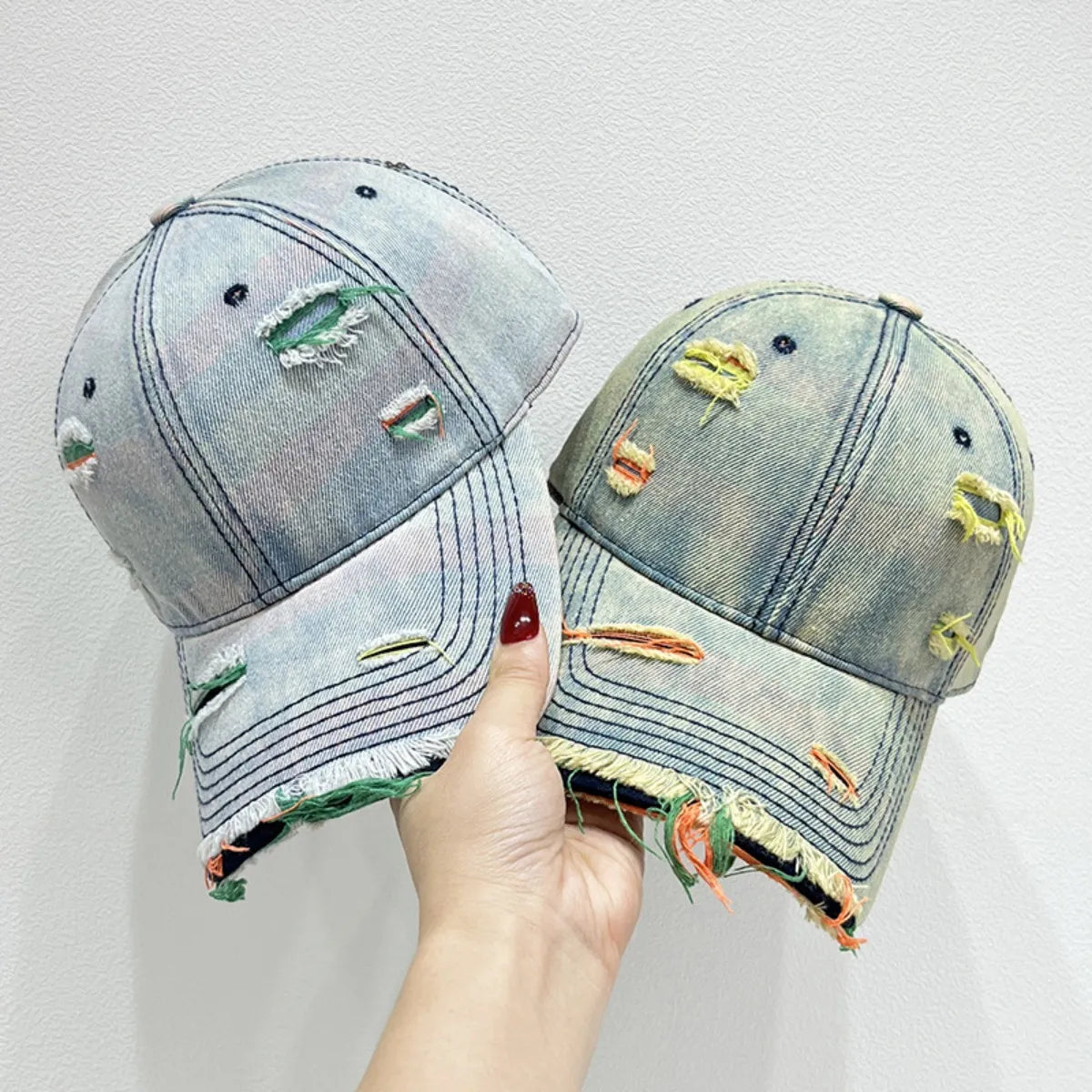 Fashorio Distressed Adjustable Baseball Cap