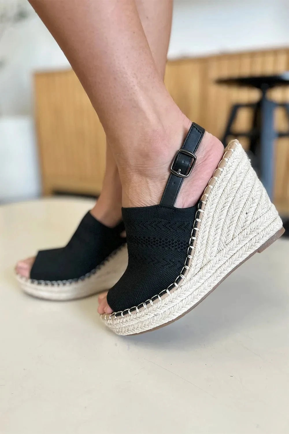 Forever Link Peep Toe High Heel Sandals - Fashorio